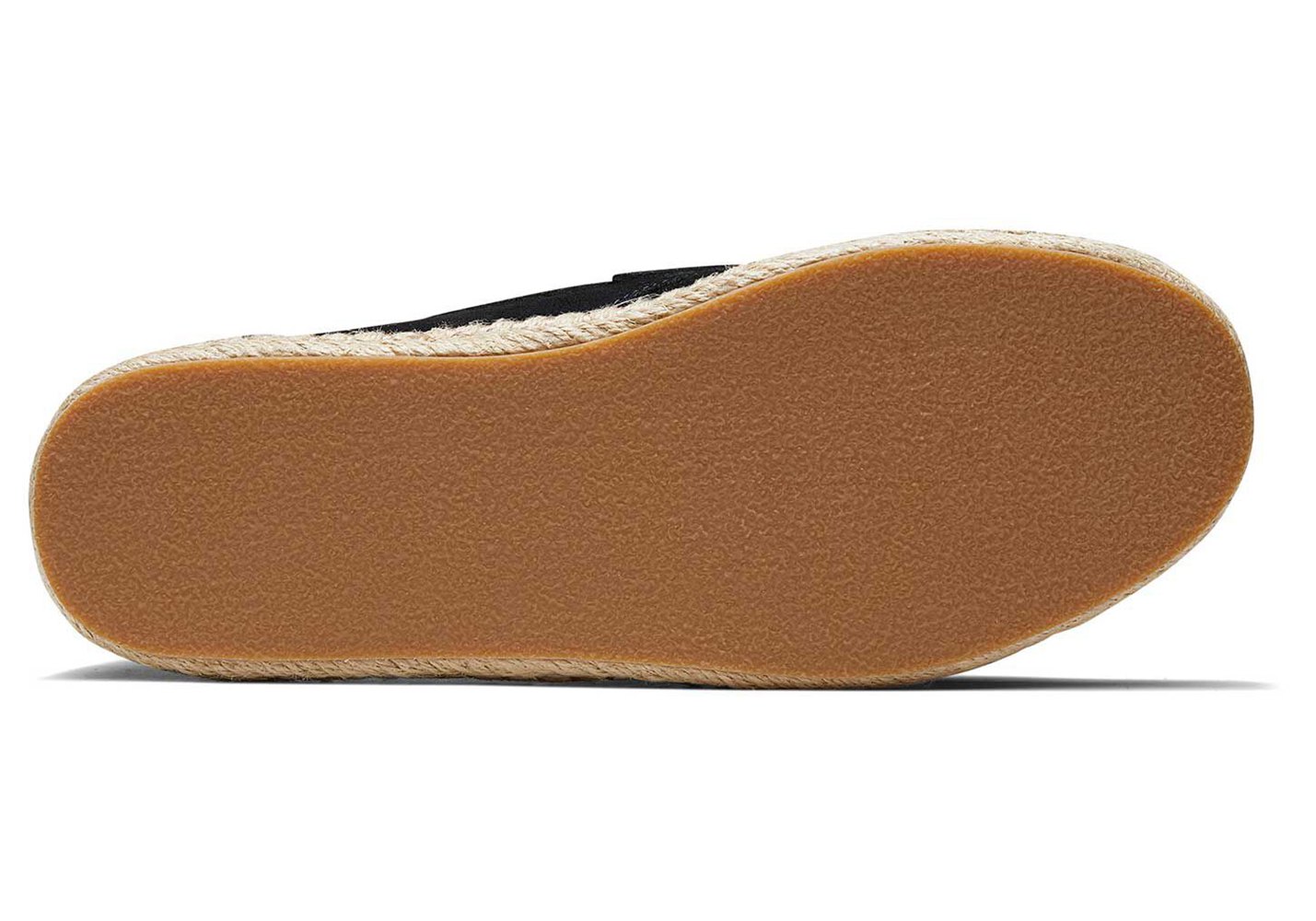 Toms Stanford Espadrille Black - Mens - 97264-RNOU